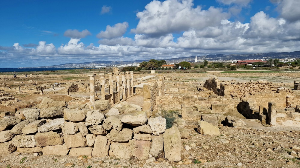 Cypr - Pafos stanowisko archeologiczne