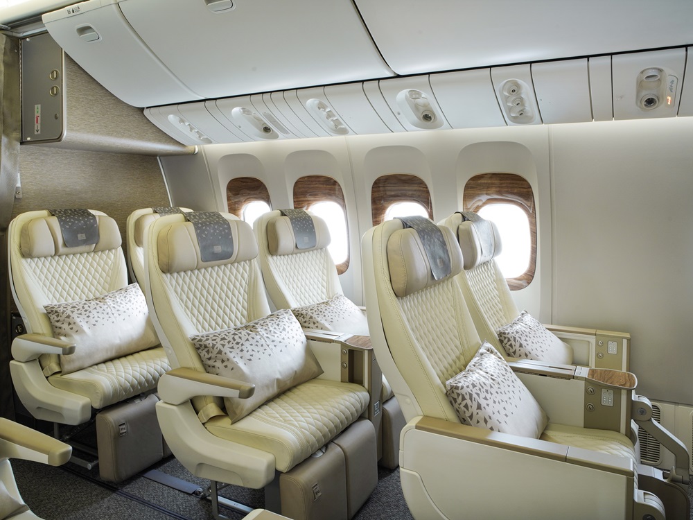 Emirates Boeing 777 - premium economy