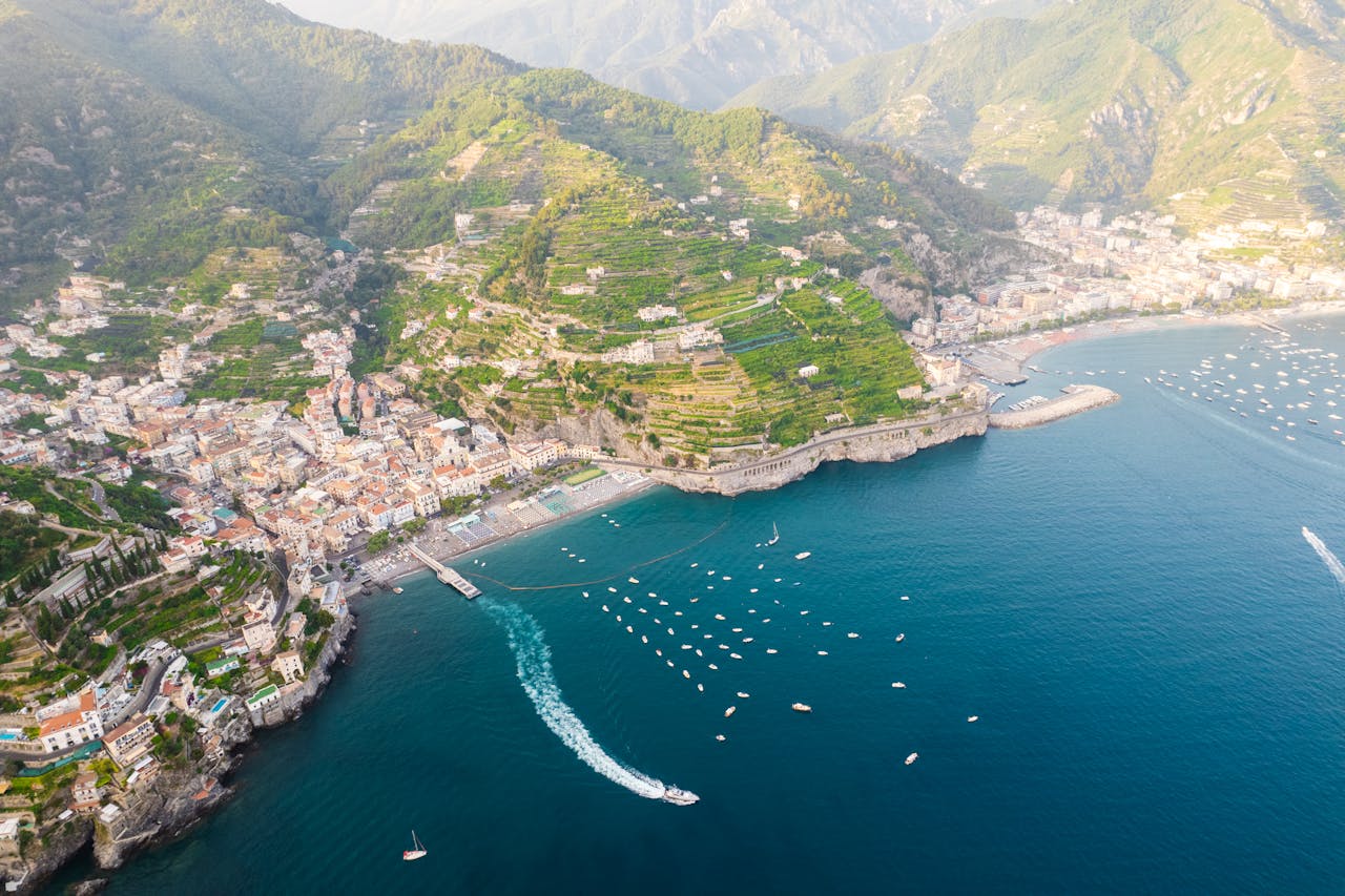 gdzie na wakacje we wrześniu - amalfi włochy