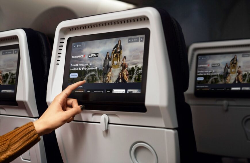 Air France wprowadza programy CANAL+ na swoich lotach dalekodystansowych